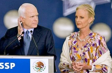John & Cindy McCain